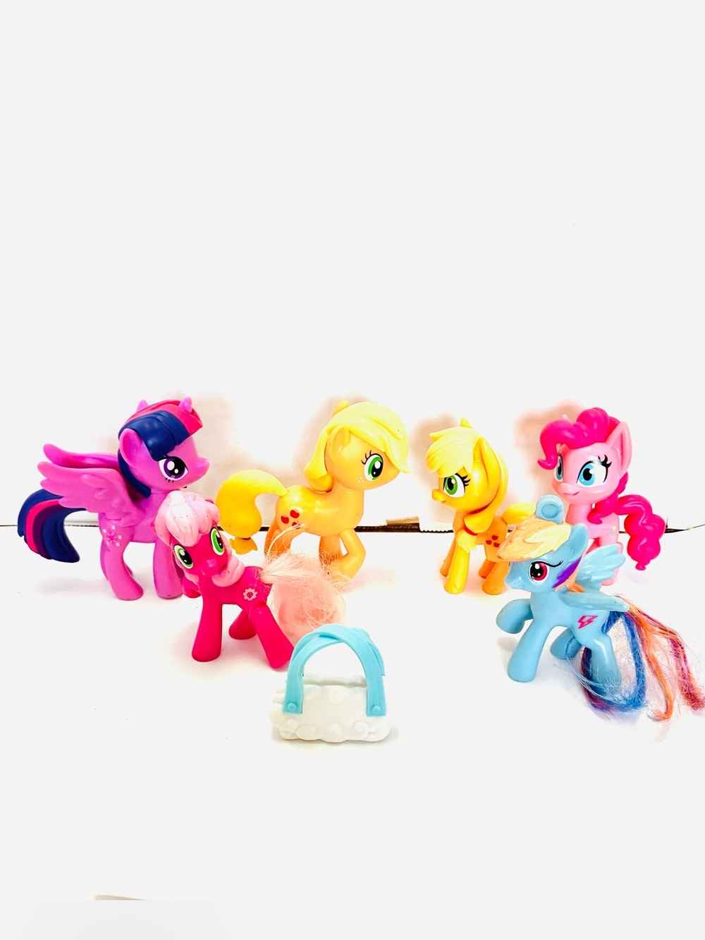 My Little Pony Assorted Figures Lot(6) Minor Marks Some McDonald’s Hasbro
